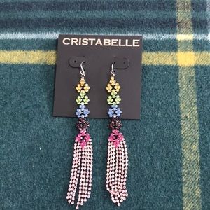 Cristabelle long earrings